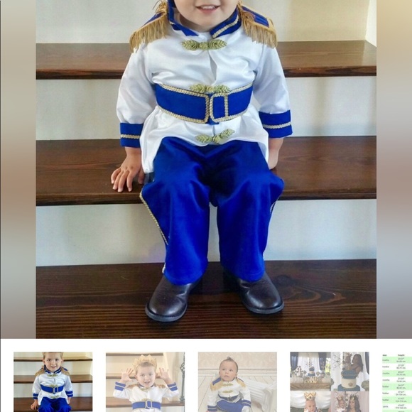 prince 1st birthday outfit